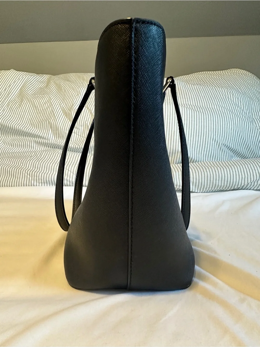Kate Spade New York Laurel Way Dally Black Leather Tote Bag